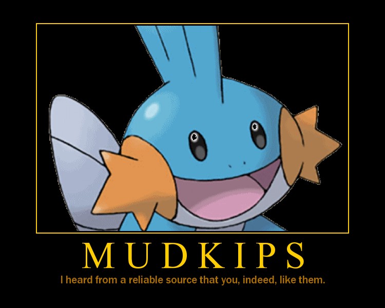 put a face to the username Mudkipz