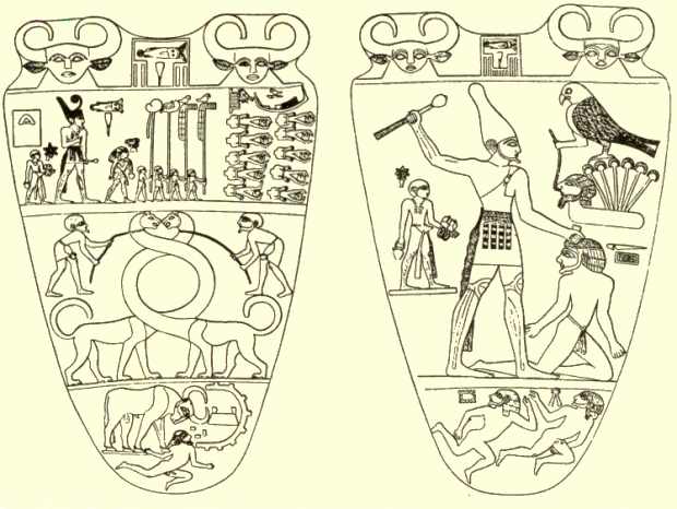 Arte Egipcio- Primeras dinastías.  Narmer