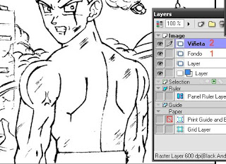 Tutorial Líneas cinéticas y Líneas de velocidad con manga studio 1