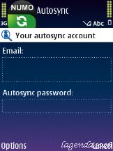 Autosync v2.02.32 (S60v3) Screenshotlegend0017