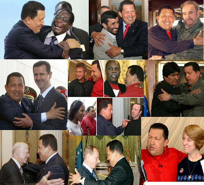 Chavez : Falta de Etica y contradicciones Chavez_and_friends