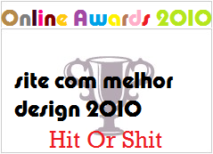 Resultados: 'Online Awards 2010' Sitedesign