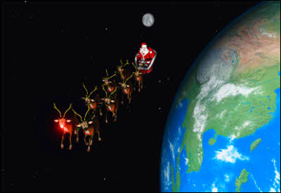 Listen to the underground sounds of an Earthquake Norad-santa-tracker