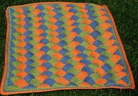 punto - TUTORIAL PARA TEJER ENTRELAC, PUNTO AJEDREZ  O DOMINÓ DSC08986