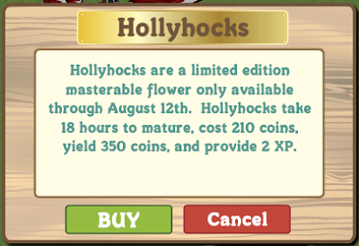 New Farmville Animal مجموعة جديدة مع طائر بحري رائع من فارم فيل Hollyhocks_info