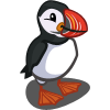 New Farmville Animal مجموعة جديدة مع طائر بحري رائع من فارم فيل LE-Animal-Puffin