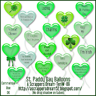 St Patties Day Balloons - By: A Scrappers Dream StPaddyBalloonsPREV