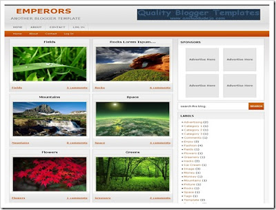 நவீன வசதிகளுடன் கூடிய 2010 க்கான Latest Blogger Templates EmperorsBloggerTemplate_thumb