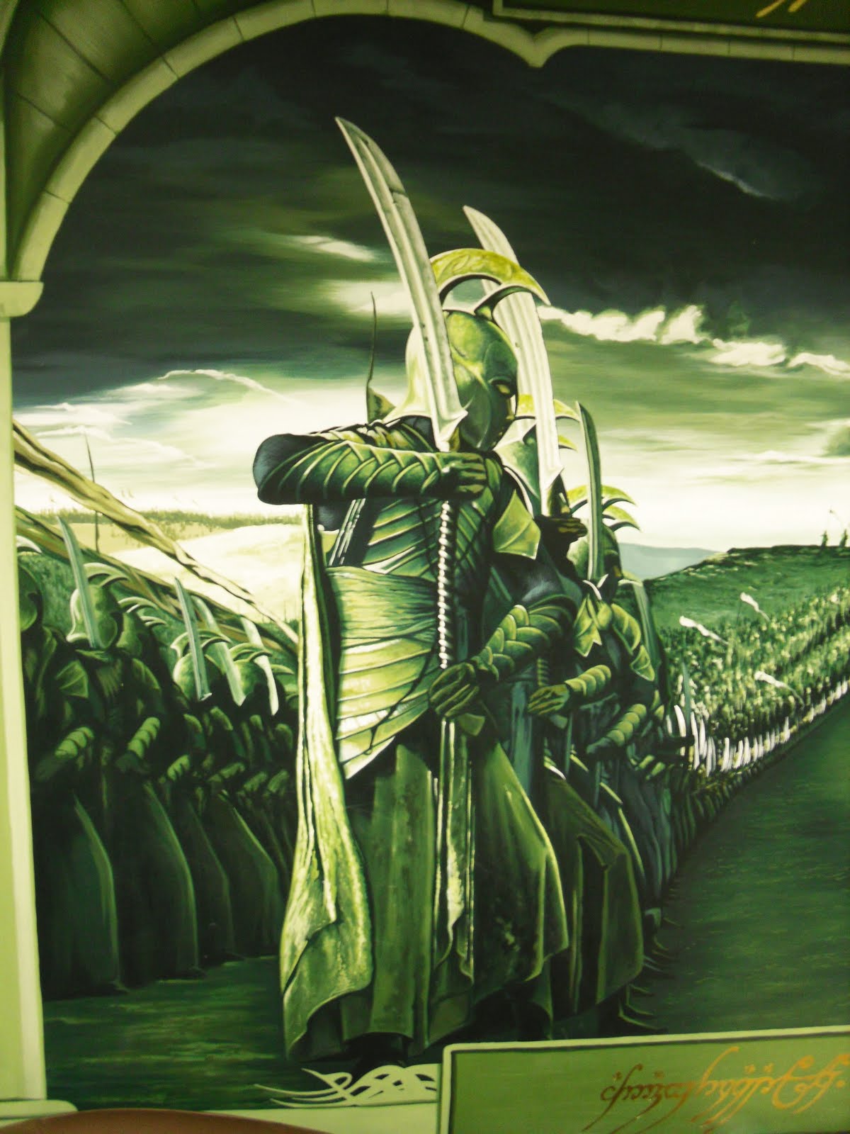 Armies of the great elven nation Elrohir Lúinwë 5