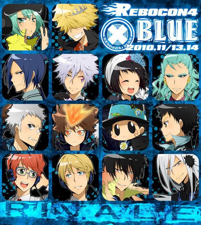 [KHR] pic > rebocon 4 poster red & blue!!  74102_1483004755483_1244772415_31170472_5111659_n