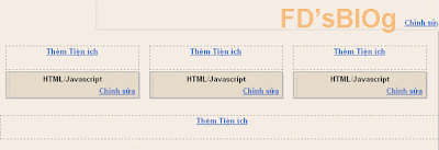 [Thủ thuật] Thủ thuật tạo nhiều cột widget trong blog P1