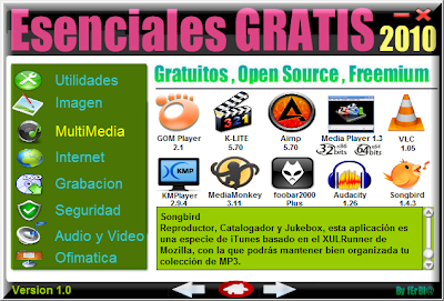 AIO Esenciales Gratis 2010, Sorprendete con los Programas FREEMIUM 5