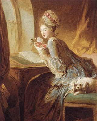 اجمل اللوحات الفنية Fragonard_The_Love_Letter