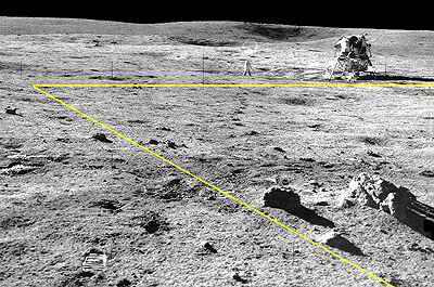 Llego el hombre a la luna, pregunta de muchos. Zap0241-9