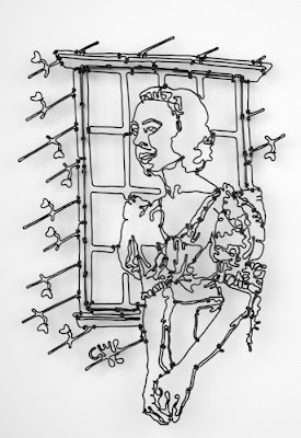 மெல்லிய கம்பிகளால் தத்ரூபமாக அமைக்கப்பட்ட வியக்கதகு கைவண்ணங்கள்  Wire-art-32