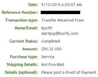 BuxifY Buxify8pagamento