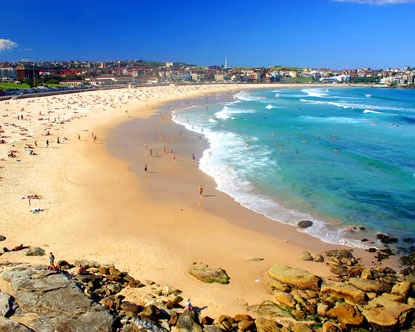  Плажът... Australia-bondi-beach