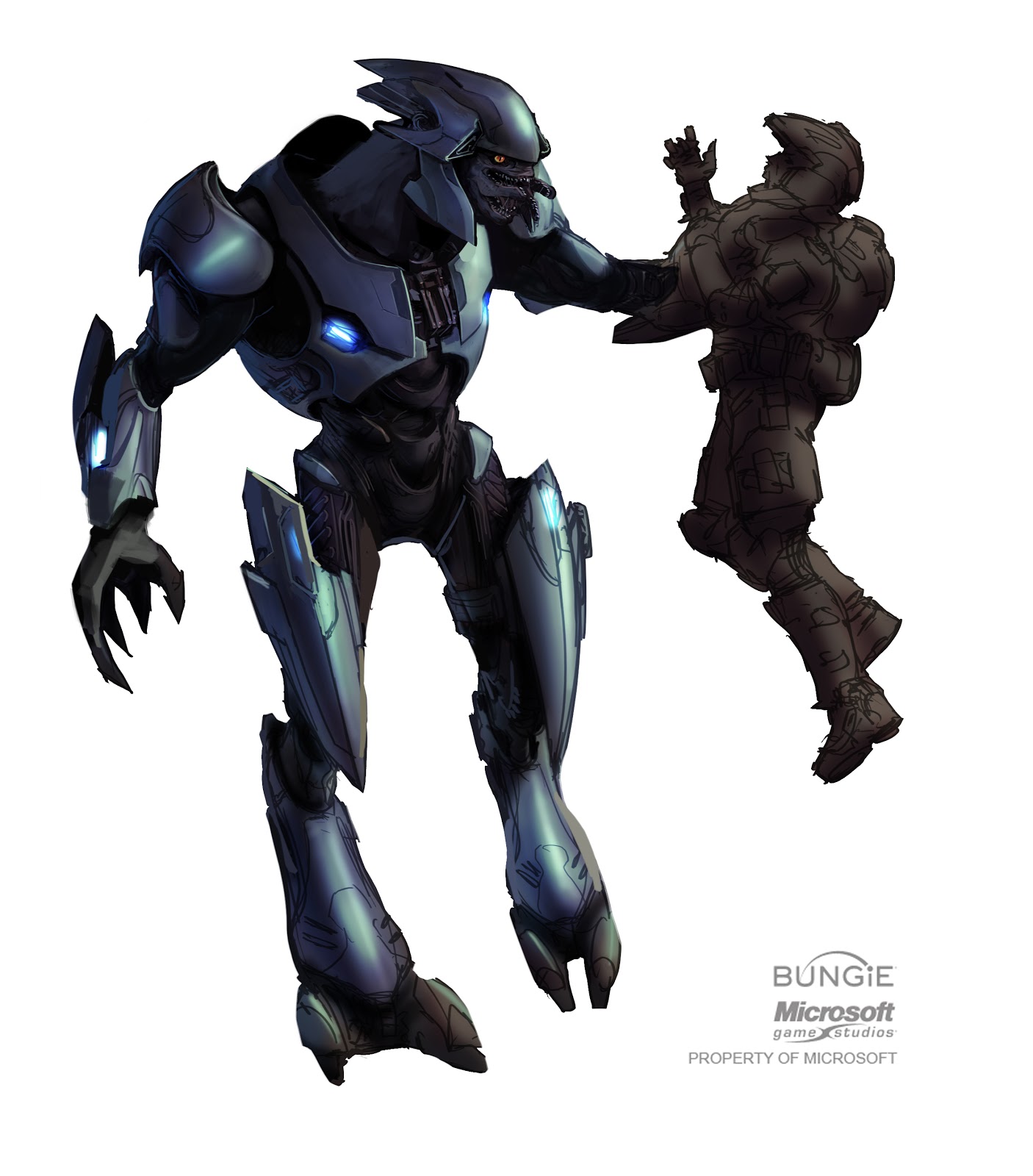 Concept art de halo reach 2 ( réalisées par Isaac Hannaford) Ih_elite03