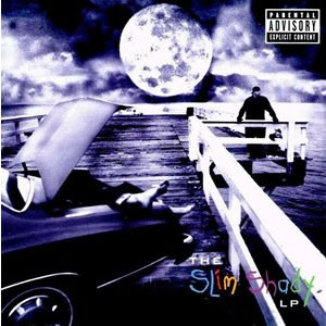 Best Album Of 1999 Finals: Black on Both Sides vs. The Slim Shady LP Eminem_-_The_Slim_Shady_LP_CD_cover