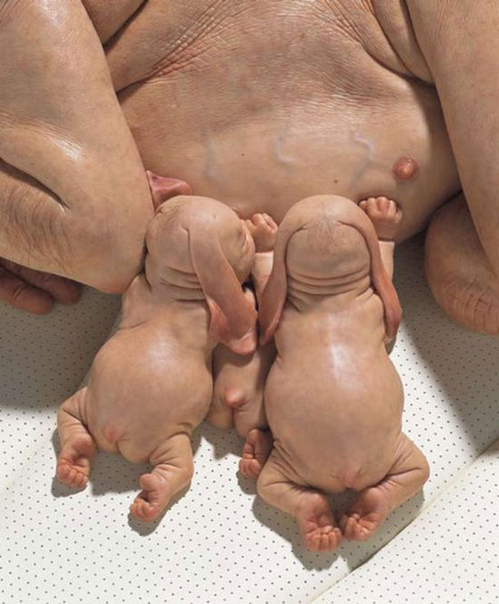 வினோதமான படங்கள்  Sculptures_by_Patricia_Piccinini30