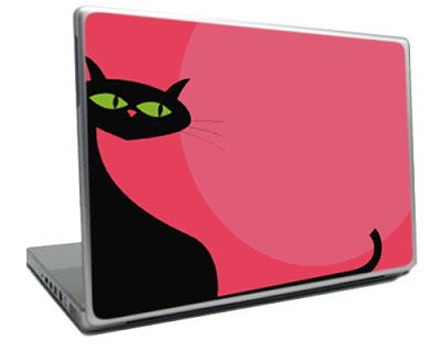 تقنيات بناتية Laptop_skin_cat