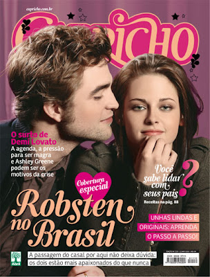 Robsten! Capricho Magazine (Brazil) Capricho