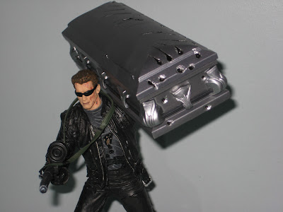 Terminator 3: Rise of the Machines  "T-850 Terminator 3 with coffin" by McFarlane 23