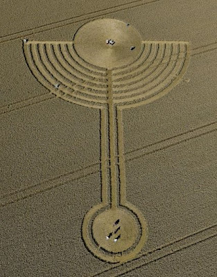 'Holy Grail' Formation Suddenly Appears in Wiltshire Field  Holygrail