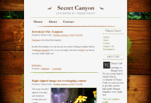 எளிமையான 102 ப்ளாகர் பலகைகள் :- 64secret-canyon-blogger-template_small