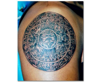 El mundo de los tatuajes Sol-azteca-1