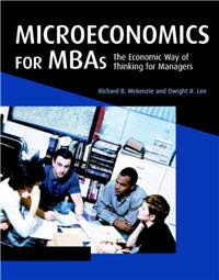 Microeconomics for MBAs MicroeconomicsForMBAs