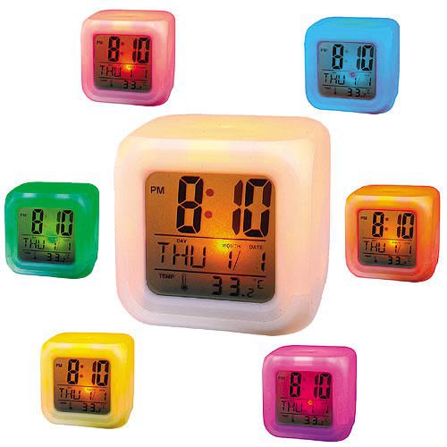 Jam Dadu 8x8x8 aka Glowing LED Color Change Digital Alarm Clock Moodicare 68194_1560708262593_1381914826_31452355_3144839_n