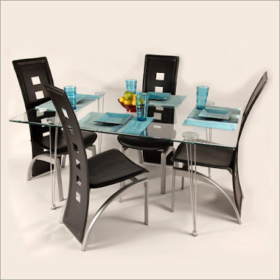 طرابيزات سفره Walker-Edison-Medallion-5-Piece-Dining-Table-Set-with-Tuxedo-ChairsimgWLKWLK1023_l