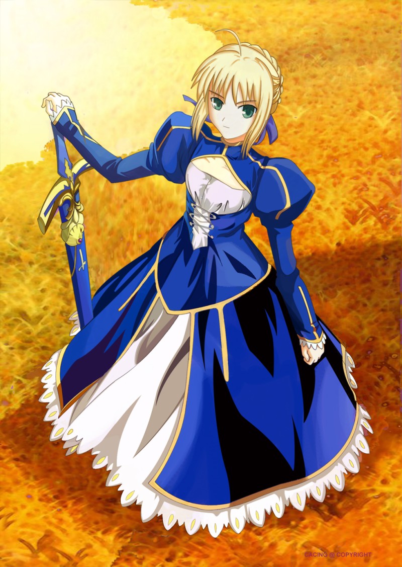 El joc del Saló del Manga! Fate_Stay_Night___Saber_by_cacingkk