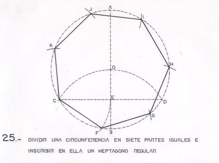 Heptagono a partir de una circunferencia Alfa25