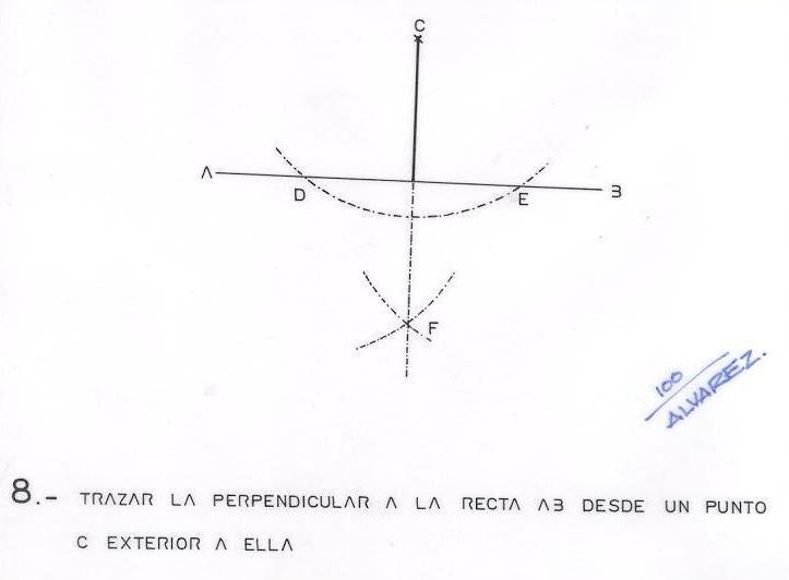 Perpendicular Desde Un Punto Externo  Alfa08