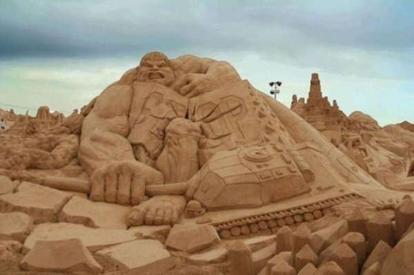 மண் சிற்பங்கள். - Page 4 Sand-sculptures-85