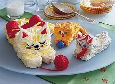 பூனை வடிவில் கேக் வடிவங்கள்  Cat-cakes-08