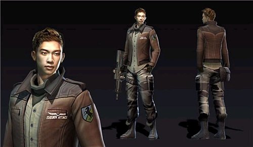 RAIN dans "SUDDEN ATTACK": personnage de jeux vidéo 20091201231157662b8_000023_0