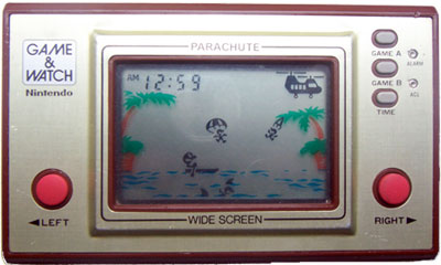 Lista y fotografias de consolas por año 1972 a 1998 Game_watch_parachute