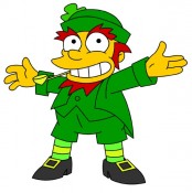 Isla de Avalon Simpsons_leprechaun