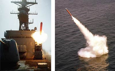 سلسلة الأحزاب العسكرية في الوطن العربي Cruise-missile-launch-water