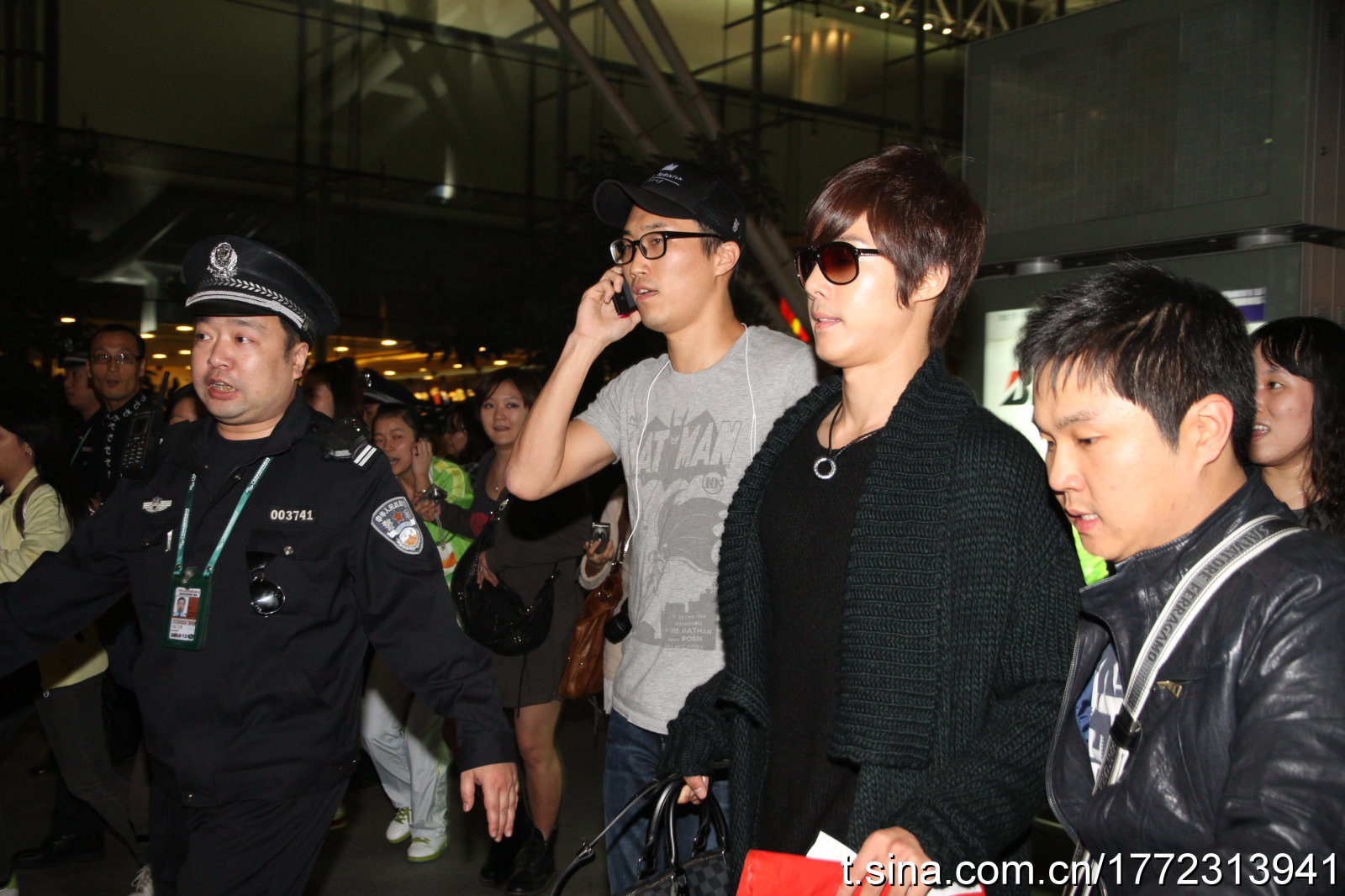  Kim Hyun joong  Llegada a Guangzhou A