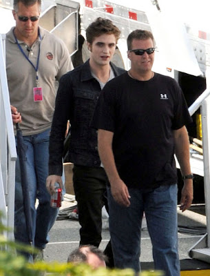 Fotos de Robert en el Set de Eclipse SPL121856_003