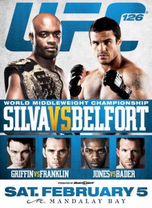 Resultados de UFC 126: Silva vs Belfort 126-