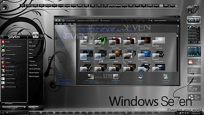 BlackSeven Theme for Windows 7 1