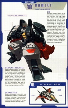 Encyclopédie Transformers des personnages Decepticons NIjBElIL