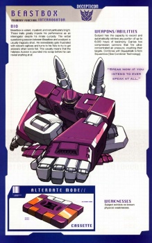 Encyclopédie Transformers des personnages Decepticons NJ8JcRXB