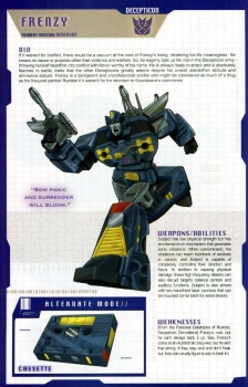 Encyclopédie Transformers des personnages Decepticons YiNFRPQN