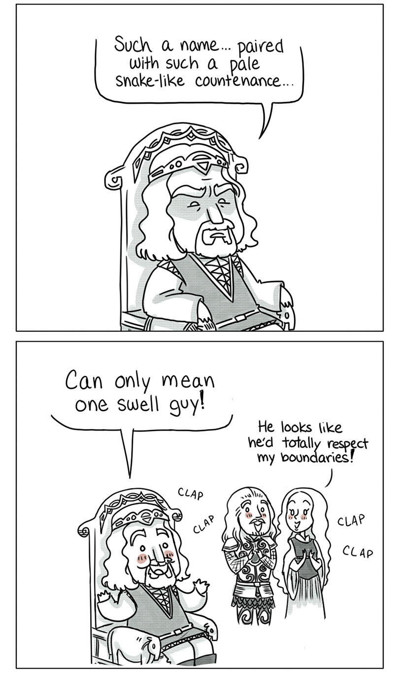 Lord of the Rings Humour: Parodies, Satires and More [3] - Page 40 Tumblr_nj01h9jEbP1tfju21o2_1280